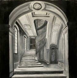 Grand décor de scène 2mx2m sur toile de coton